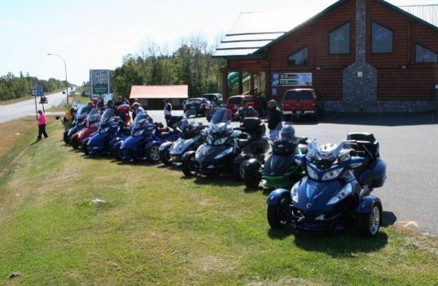 Lunch stop at the Portage in Floodwood, MN