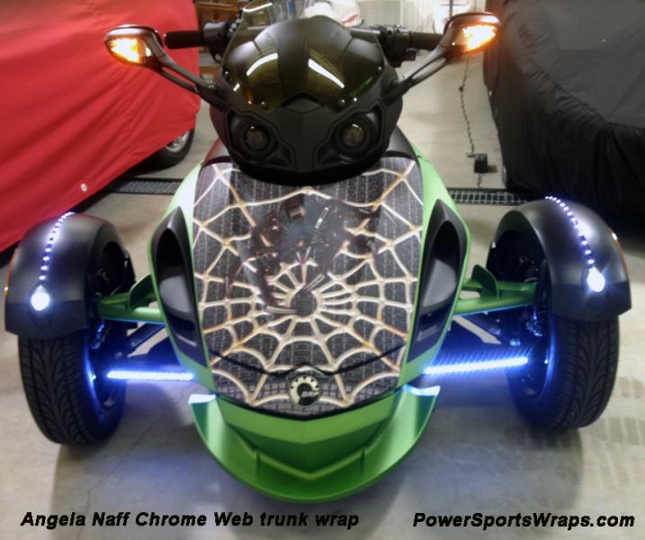 Make your Spyder stand out from all the others by adding a trunk wrap by PowerSportsWraps.com