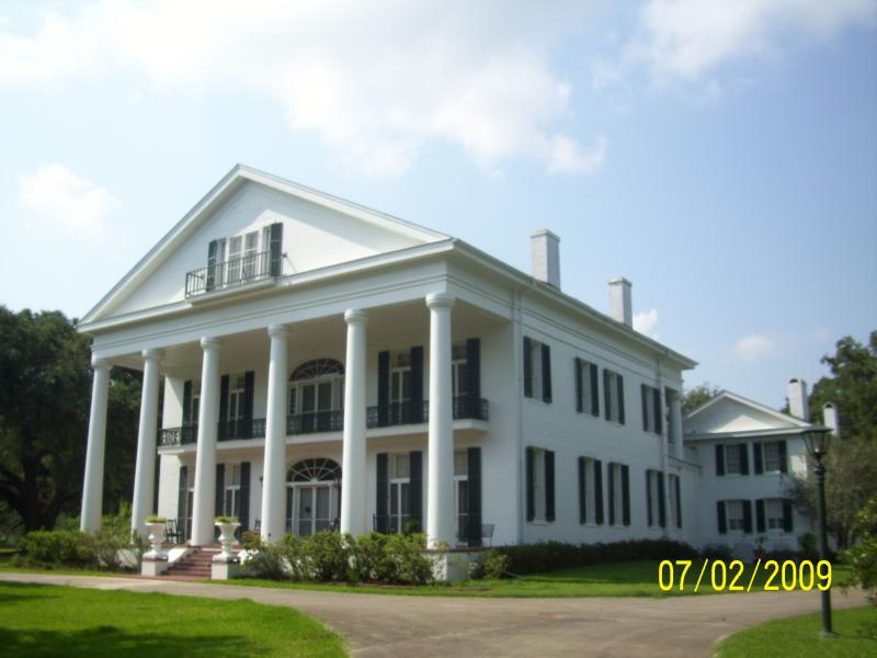 Manor clear shot away from the trees.