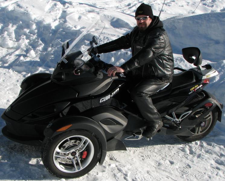 Mark Spyder on Mt Washington