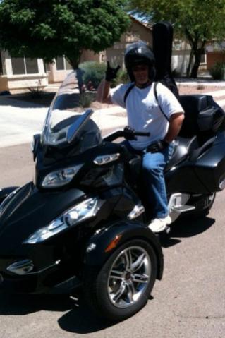 Me and my baby with guitar on back! Rock on!