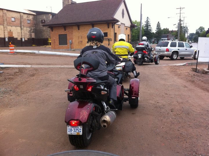 Me, Joe & Ann heading to the Locks observatoin area.