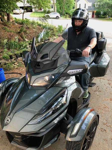 Me on my 2018 Spyder RT Limited
