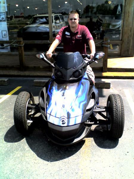 me on my spyder