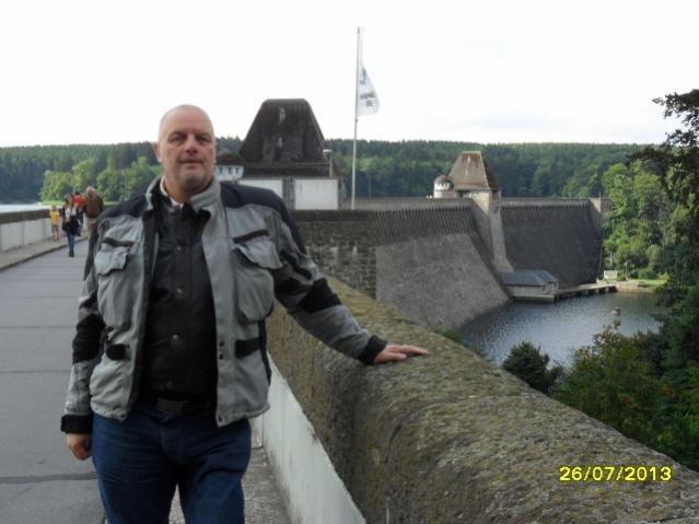 Me standing on the Mohne Dam