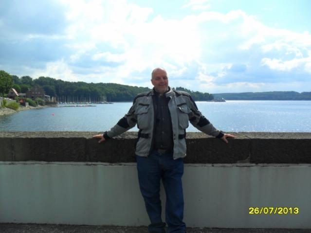 Me standing on the Mohne Dam