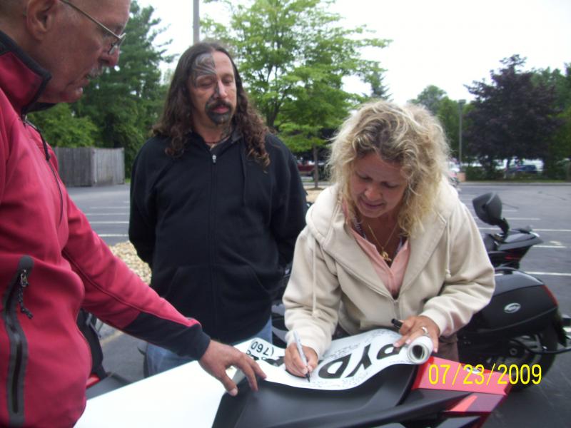 Meeting Tatt2Rs girl Dee in Salem, NH.