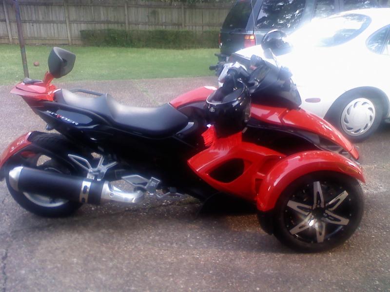 memorial day bike with mohawk