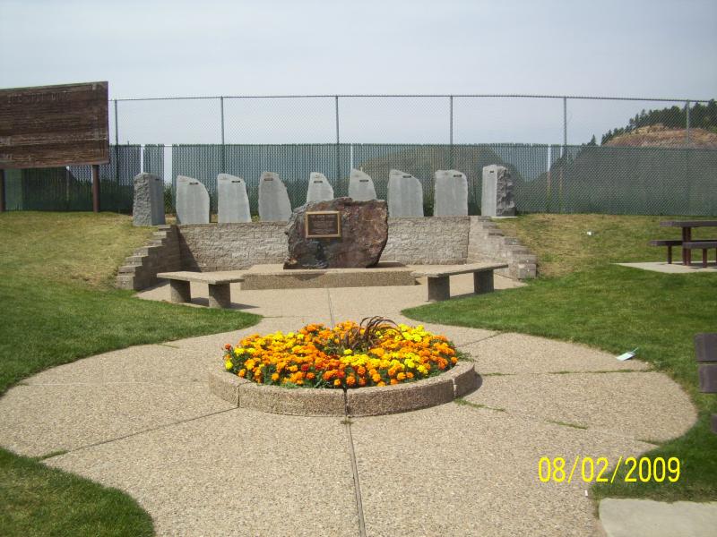 Memorial to workers, didn't say.