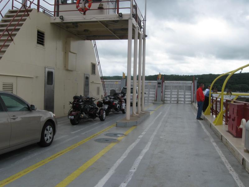 Merimac Ferry ride on Fridays ride.