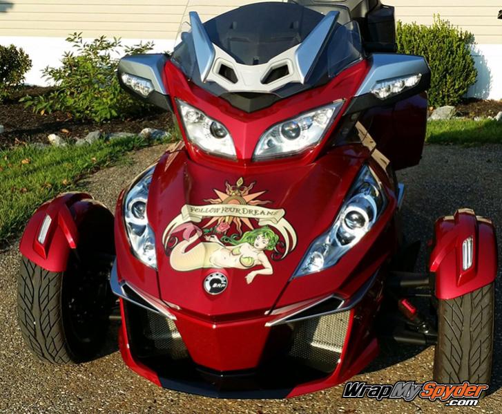 Mermaid RT Follow your dreams kit by WrapMySpyder.com