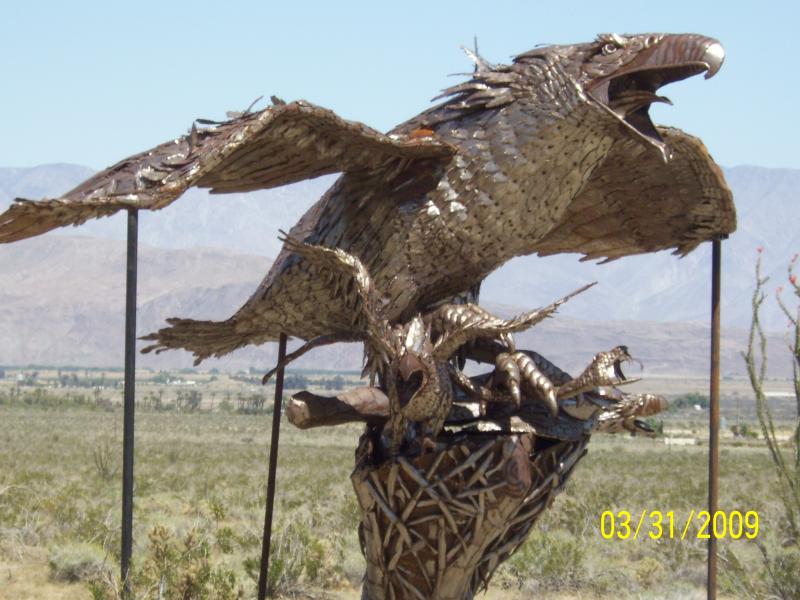 Metal Art, Borrego Springs, CA