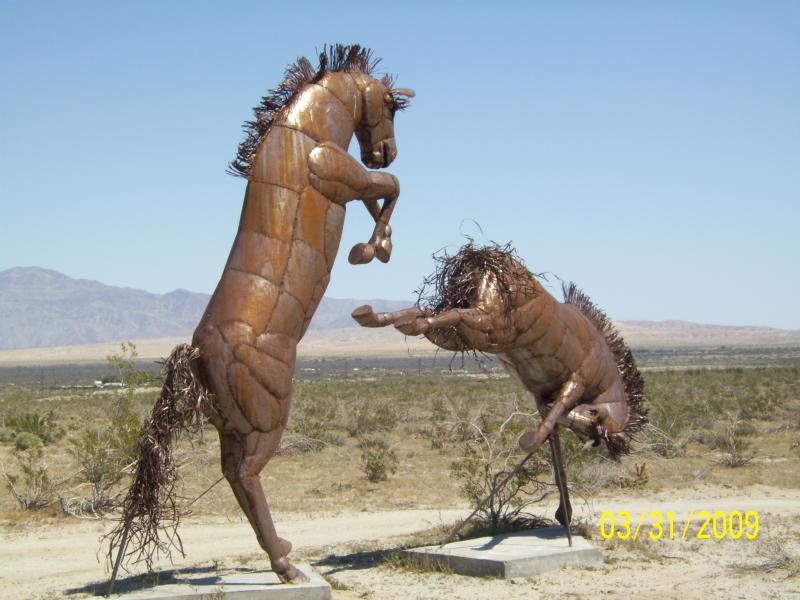 Metal Art, Borrego Springs, CA