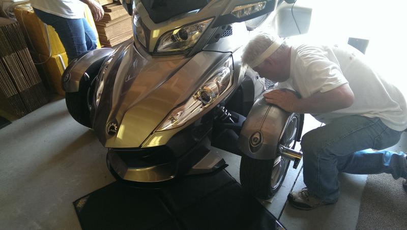 Mike doing my alignment