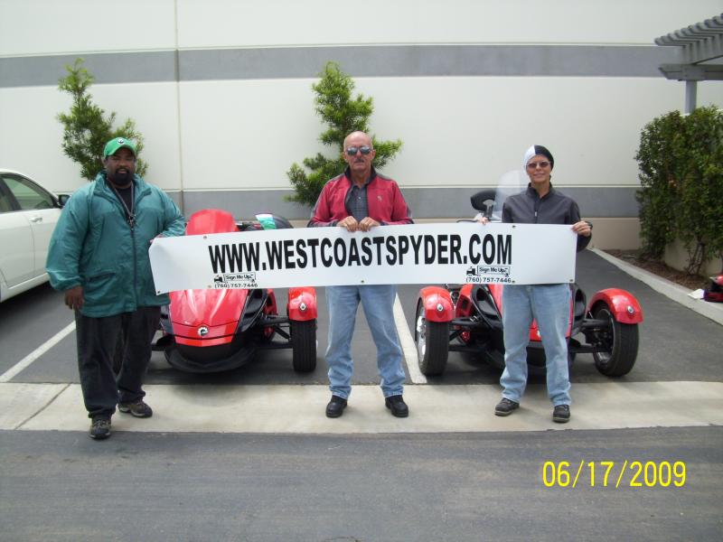 Mike, Dudley and Jennifer