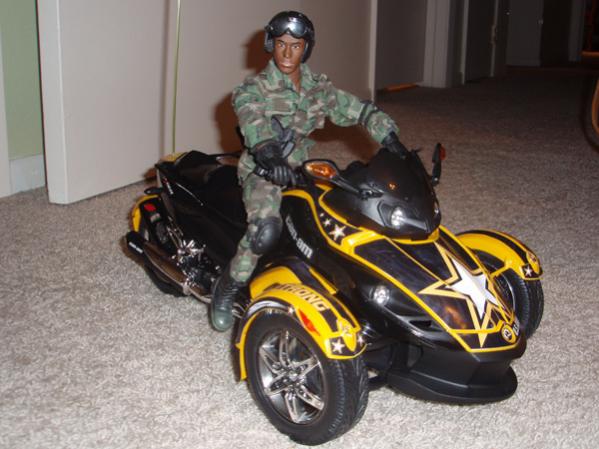 Mini Me on RC Spyder