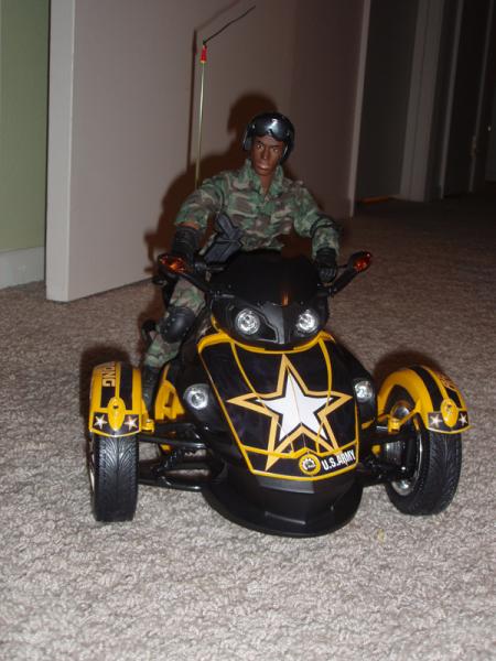 Mini Me on RC Spyder