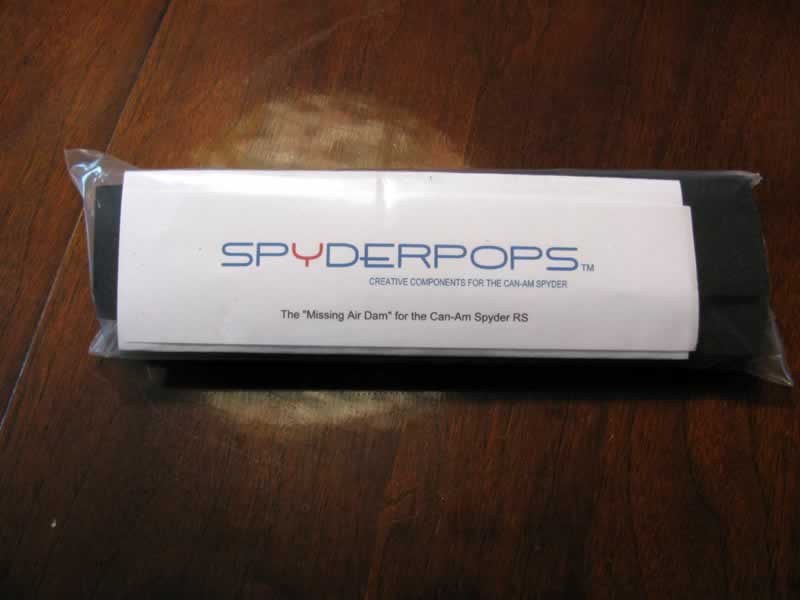 Missing Air Dam kit package