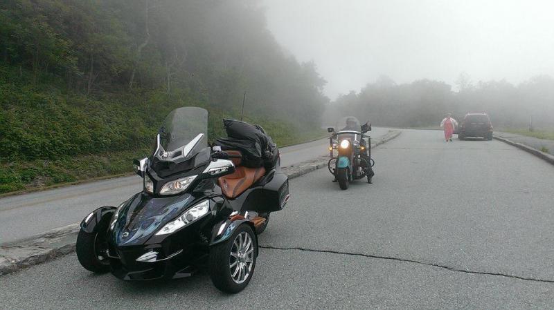 Mist in the mountains