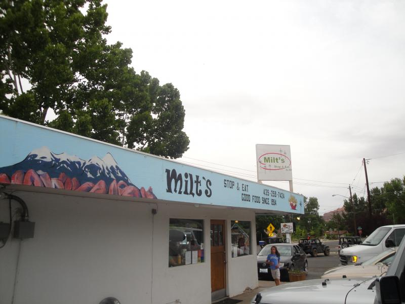 Moab, Utah - Milt's Stop and Eat