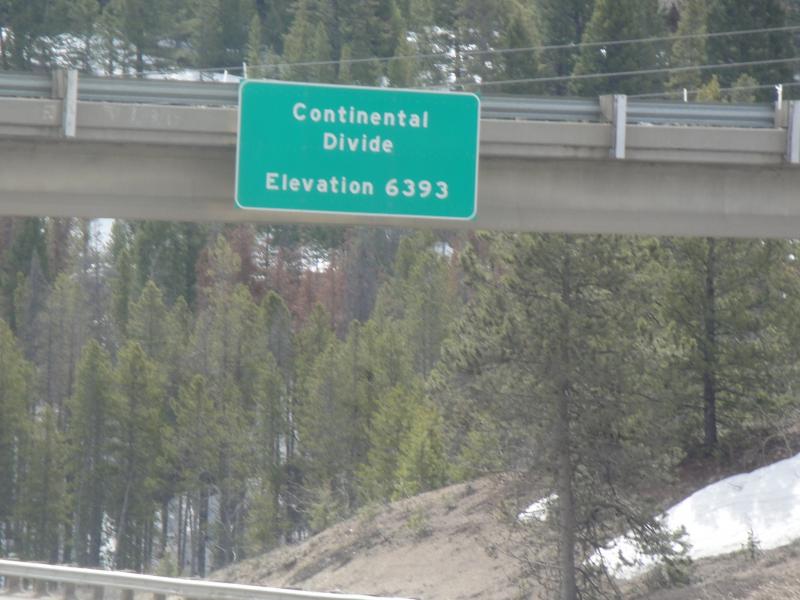 Montana - Continental Divide.  Just west of Butte.