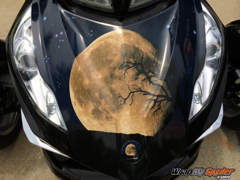 Moon & Stars BRP frunk wrap