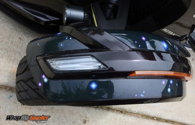 Moon & Stars fenders wrap