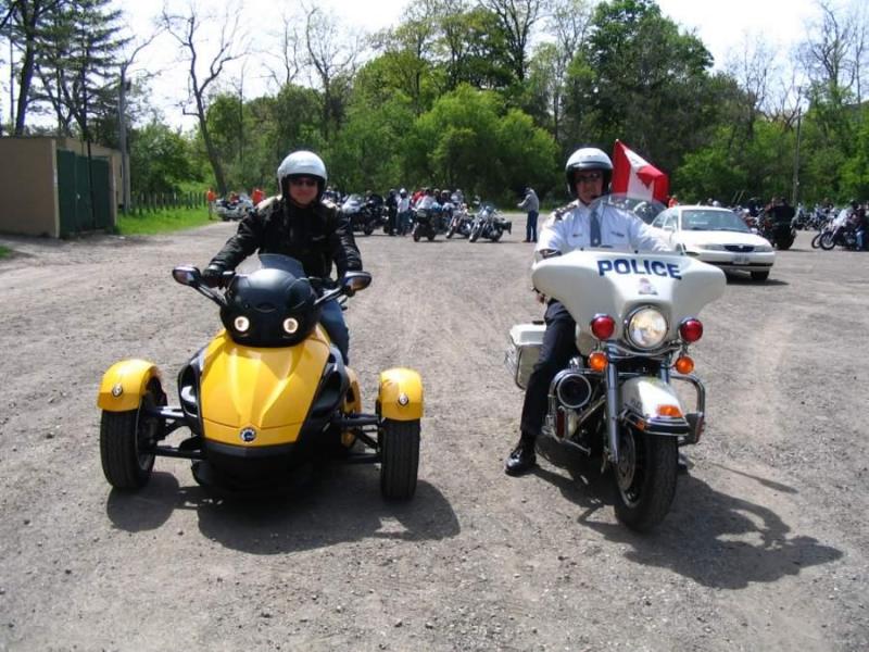 Motorcycle Ride for DAD, London, Ontario 2008
