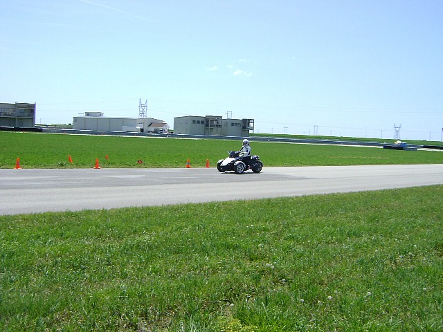 Motorsports Park Hastings 7/19/09 - The guy who took the picture was trying to sell us one of the condos in the background.