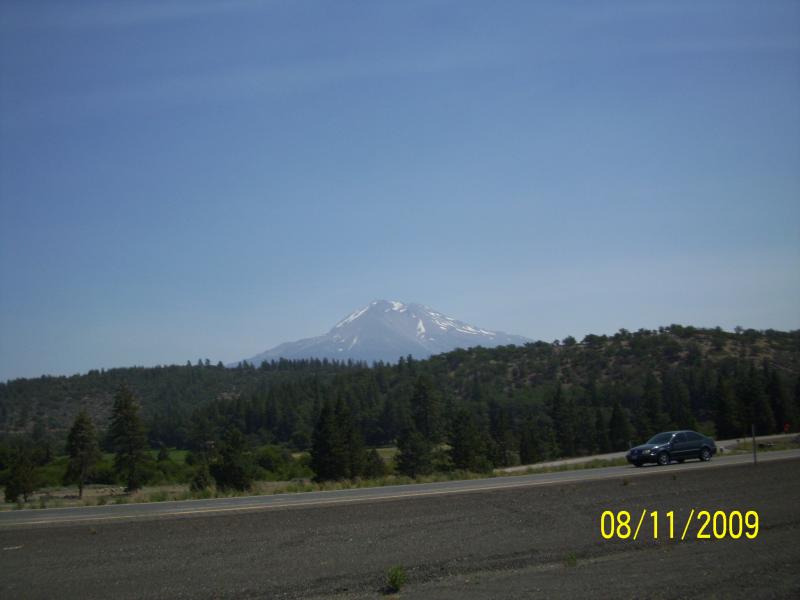 Mt Shasta.