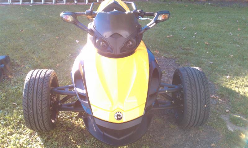 Much wider stance than stock