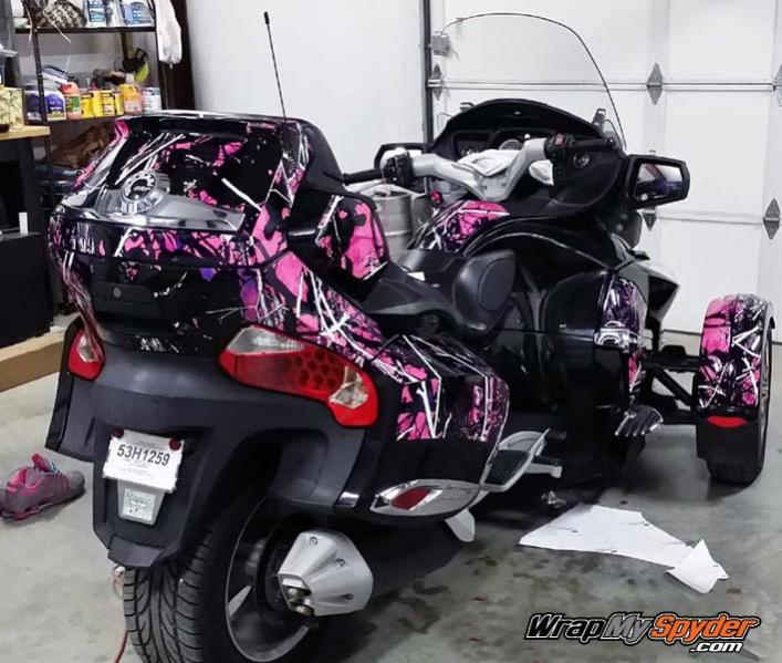 Muddygirl Camouflage spyder RT