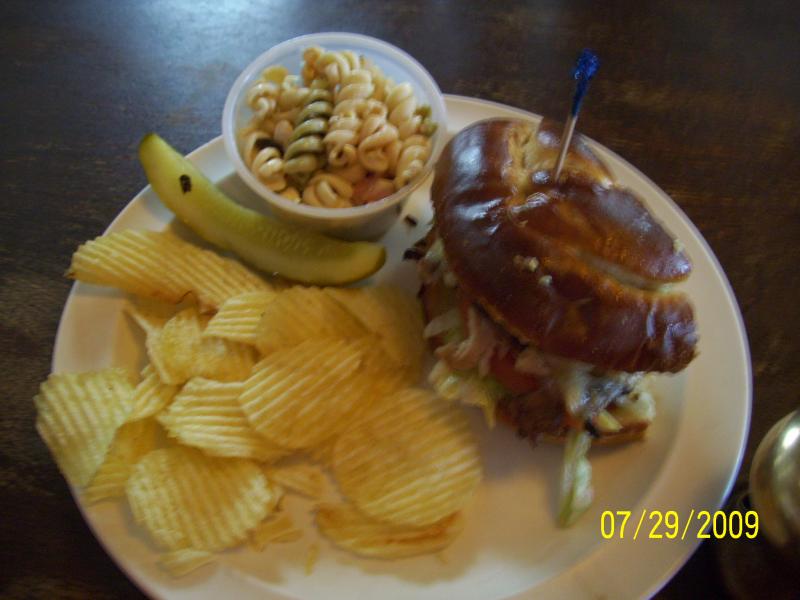 Mug club lunch or such; 1/2 went to Dudley.