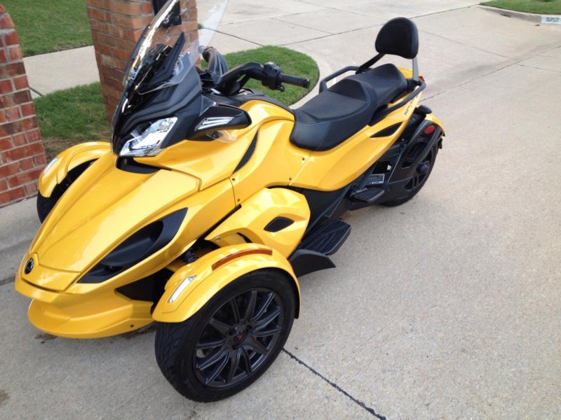 My 2013 STS with SmoothSpyder backrest.