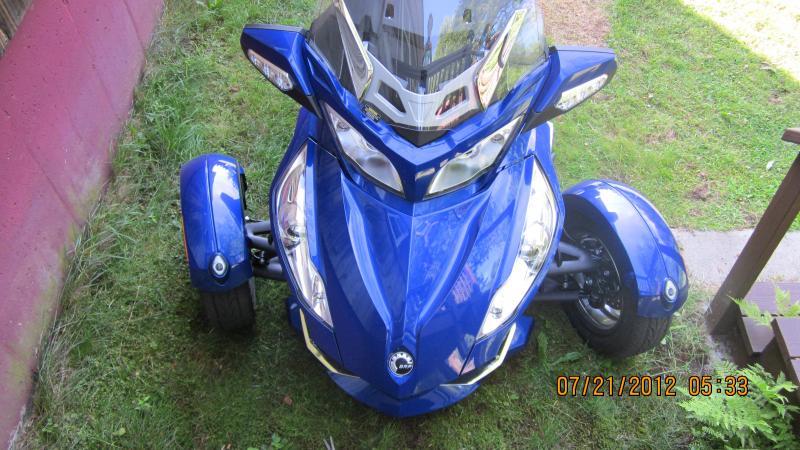 My first spyder 2012RTS-SE5