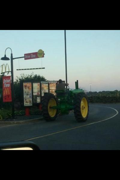 My Green Three Wheeler