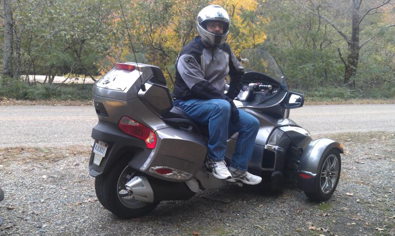 My hubby and his 2011 RT.