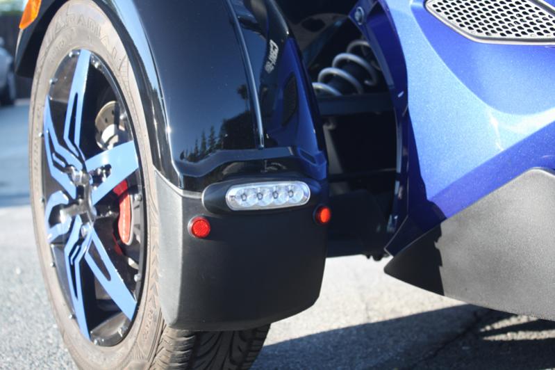 My mudflap lights and new wheels