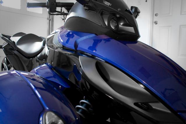 My new 2010 Spyder RS SM5 - Quantum blue