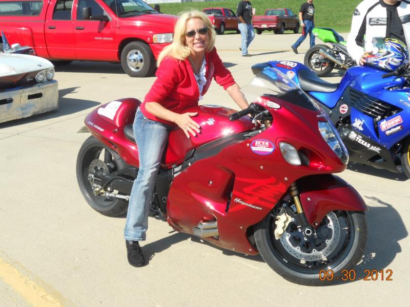 My new Crew Chief wife Janet