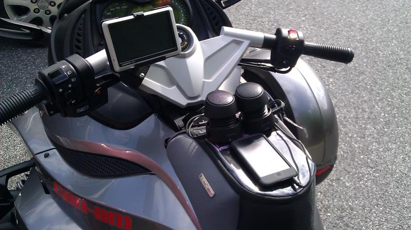 My portable audio system...