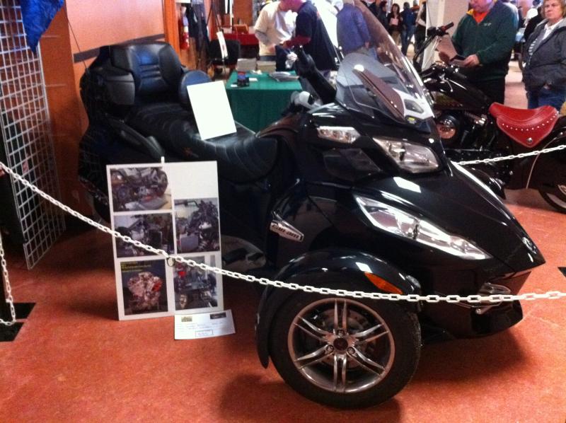 My RTS at the show. Right up front on the main drag.