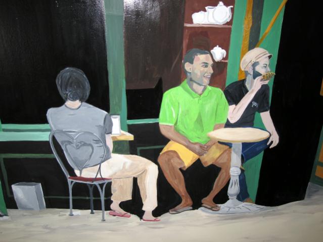 my son in law and my son on harp