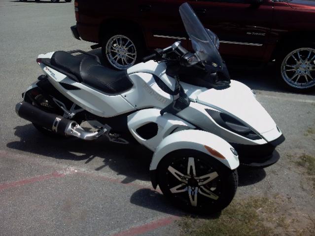 My Spyder at Pescaero, CA Coast