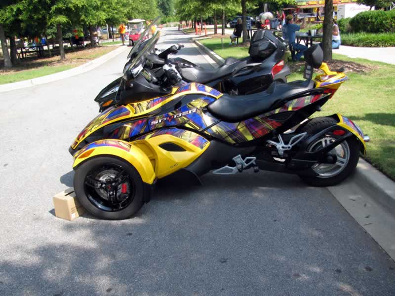 My Spyder in Most Radical Class