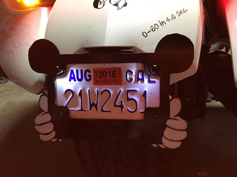 My ST plate modification