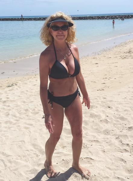 My Sweetie on Waikiki Beach 2015