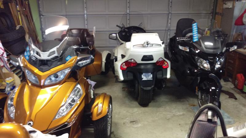 MY THREE RIDES