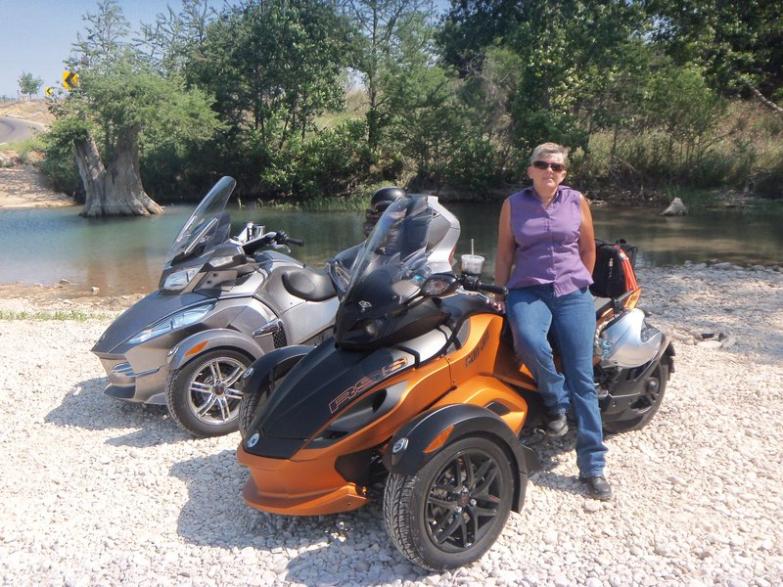 My wife Terri with Her 2011 RS-S