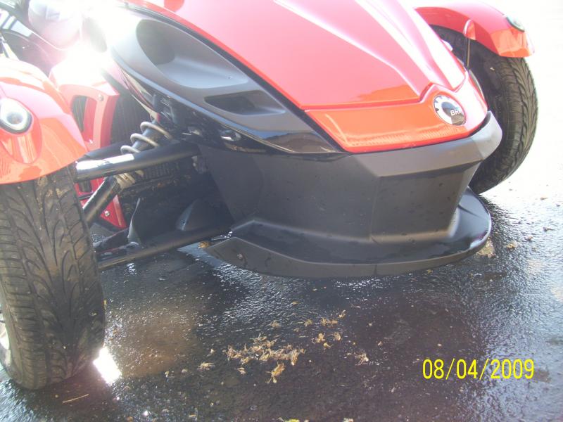 Nasty grasshoppers were all over the intake areas.